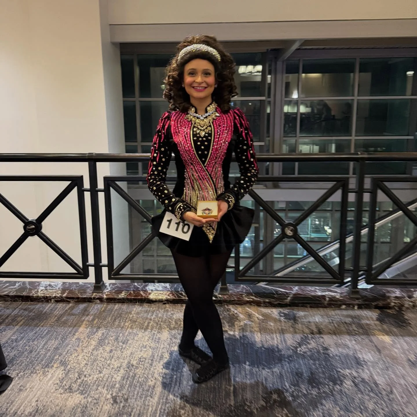 🏅EVA QUINONES🏅
8th place, Adults 18-29

Congrats on achieving your oireachtas goal! Another year of great dancing behind you 🩷