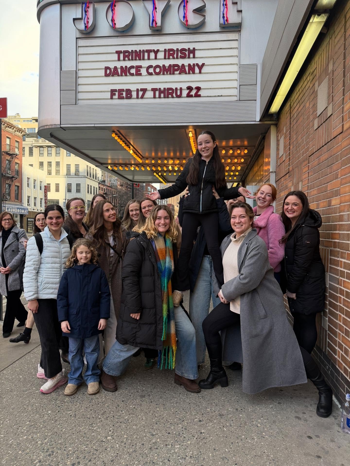 Congrats to ODA&rsquo;s own Nuala for getting the opportunity to dance with Trinity Irish Dance Company at the iconic Joyce Theater! It was so fun to see you up there with your ODA fan club and family!