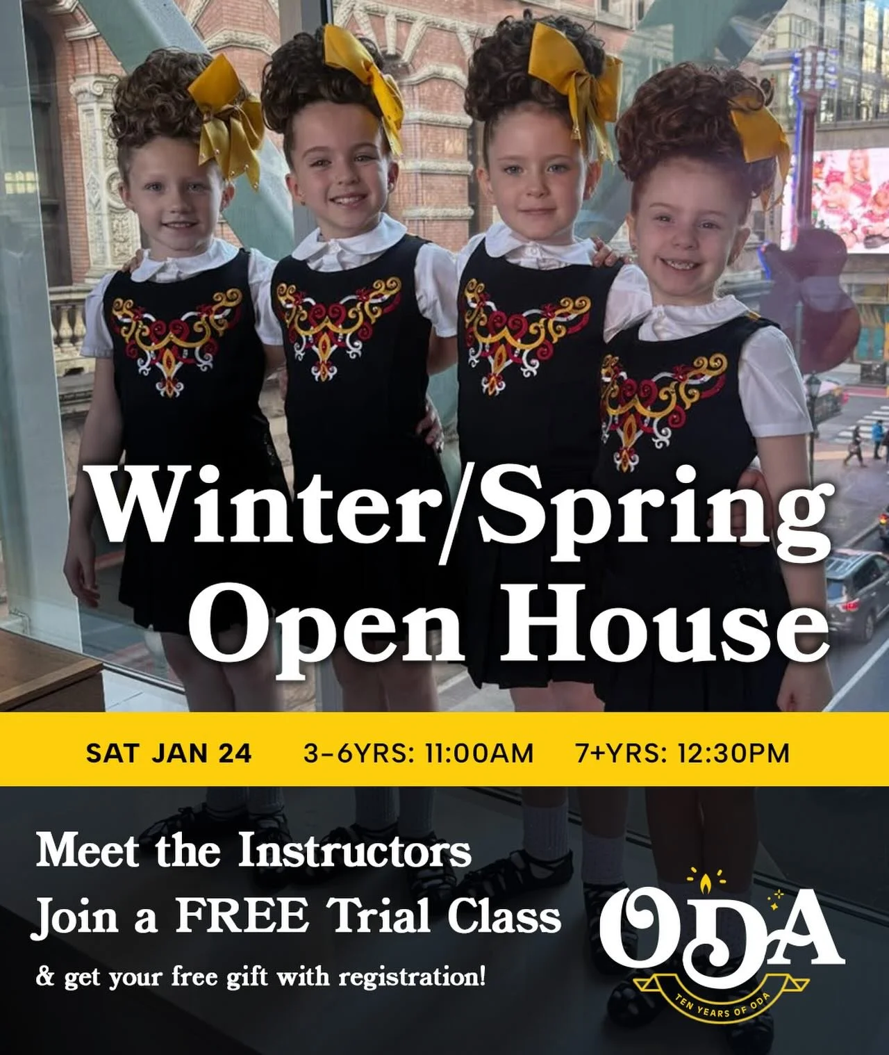 ✨SAT JAN 24✨ join us for a free dance class - meet the instructors, see the studio, and walk away with a free sticker or two. Plus check out our sister school @licballet for ballet classes right next door!

#longislandcity #licmoms #irishdance #nycki
