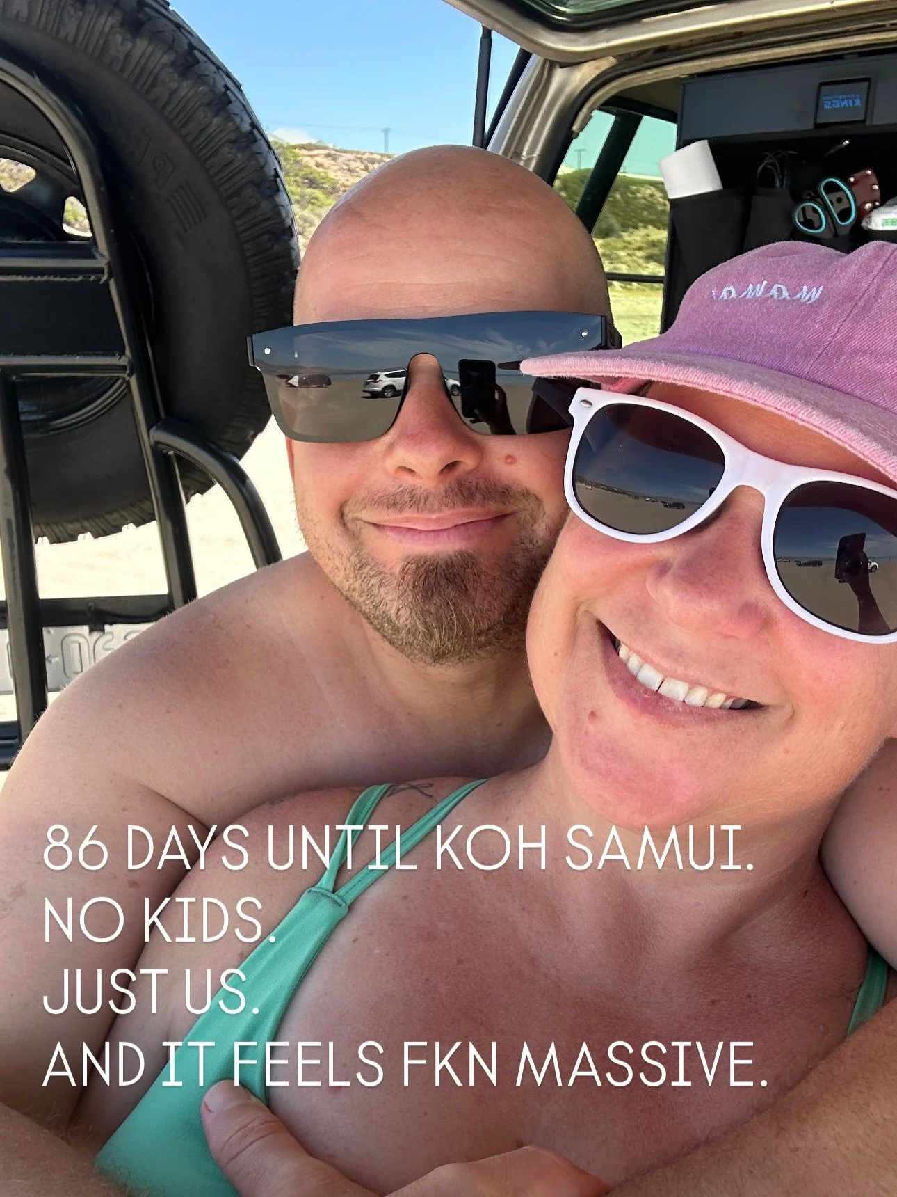 We didn&rsquo;t get here by accident.
We built this life on choice, communication, teamwork and a whole lot of we&rsquo;ve got this.
Feeling fkn grateful for the man, the marriage, the business and the season we&rsquo;re stepping into.

🔥 DM BALANCE