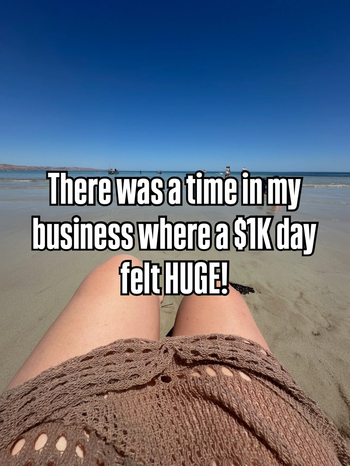 Like&hellip; celebratory, call Brad, omg it&rsquo;s working babe!!! energy 😅

And yet at the same time, I remember thinking&hellip; How do people have those big days? How are they landing clients so easily? What are they doing that I&rsquo;m not?

I