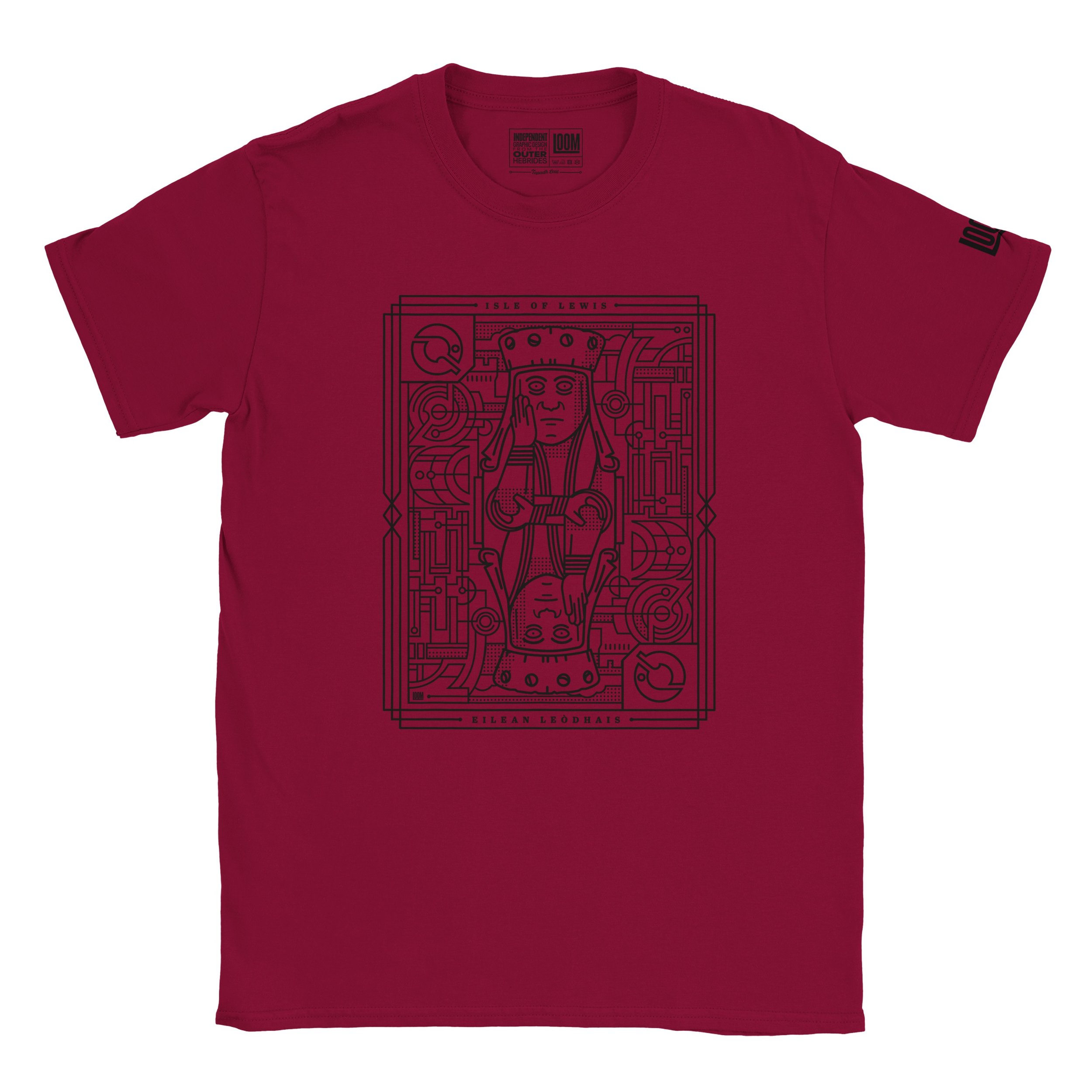 LM-65: Queen Chessmen Unisex T-Shirt
