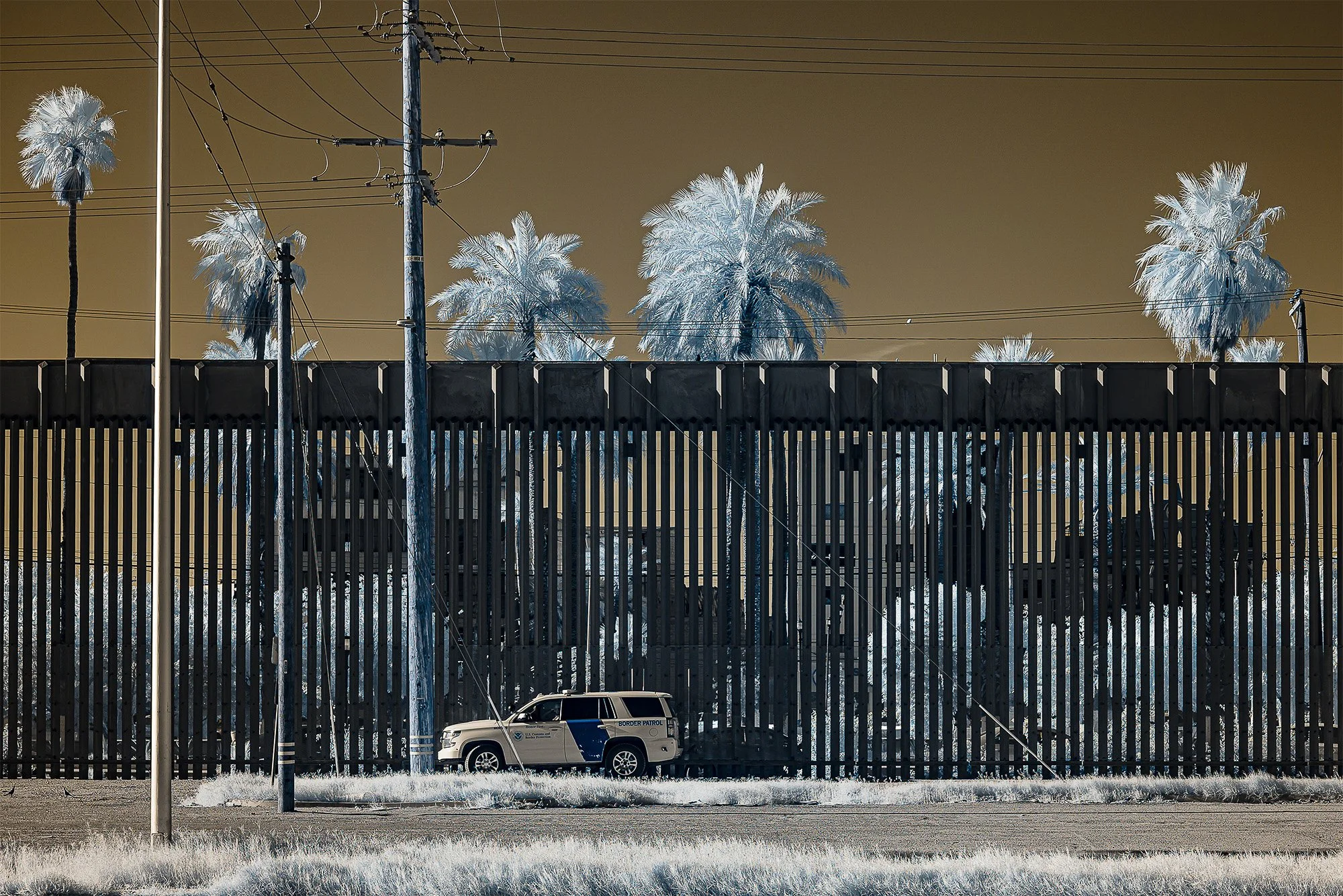The Border, Calexico
(infrared image from - Rift: Unearthing the Divide Along the San Andreas Fault)