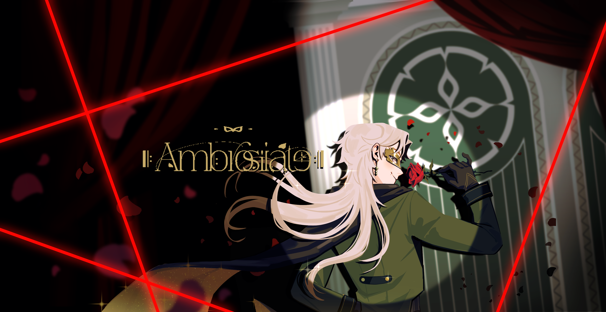 Ambrose Vtuber social media banner