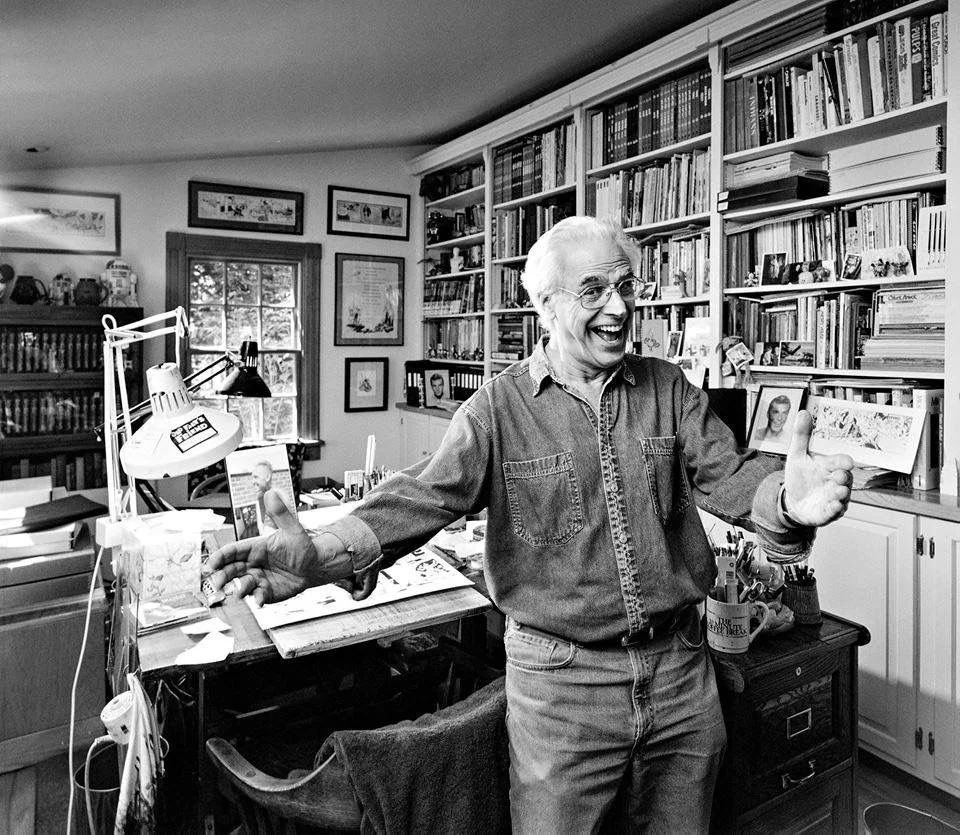 Artist Al Williamson in his studio and he's happy to see you!