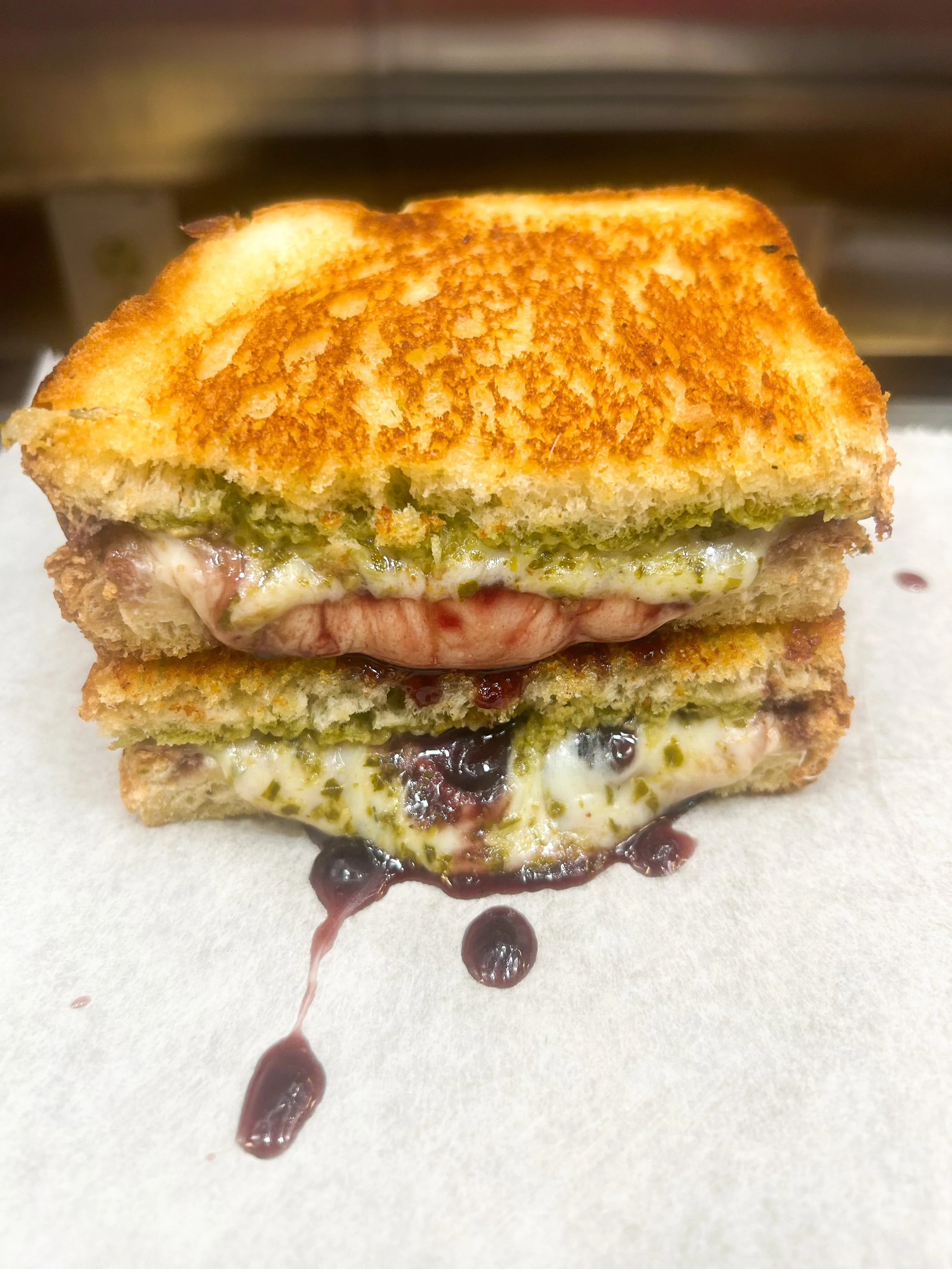 Meet the Blackberry Beret: A Jam-Session of a Sandwich