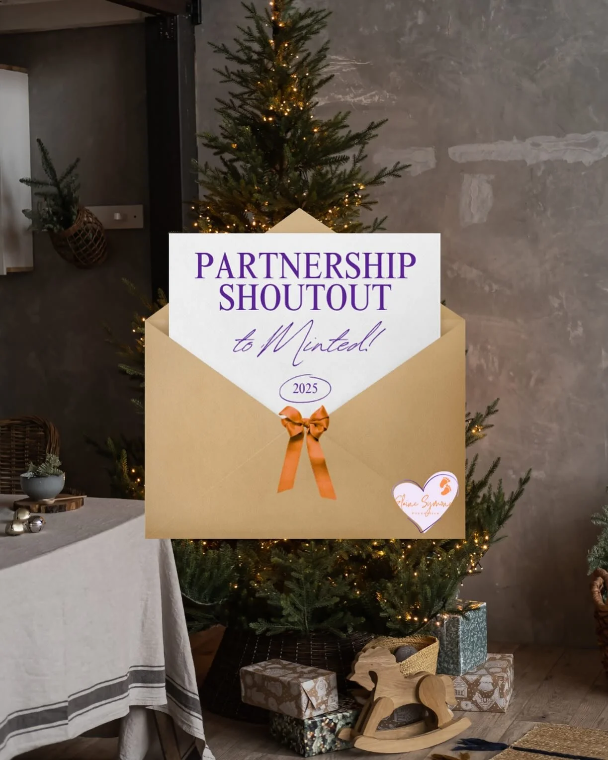 Partnerships with purpose!✨

A huge thank you to @minted for collaborating with The Elaine Symone Foundation this holiday season, helping us spread love, light, and gratitude through every card purchase. 💌

If you&rsquo;d like to be part of our impa