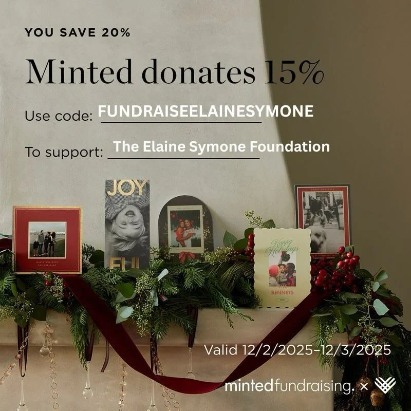 ✨Today is the last day that @minted is increasing their give-back from 10% to 15% as a Giving Tuesday promo! The more you shop, the more families The Elaine Symone Foundation is able to bless. Thank you for supporting our mission!🧡

#MintedPartner #