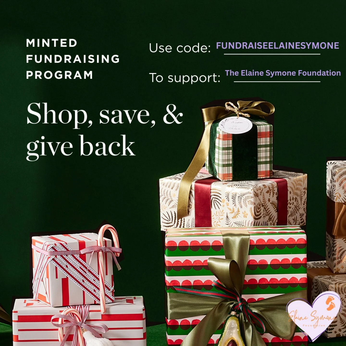 The season of giving is shining bright, all because of YOU. 🎁

Your support of our @minted partnership is helping us pour hope, comfort, and love into NICU families spending their first holidays surrounded by beeping monitors instead of twinkling li