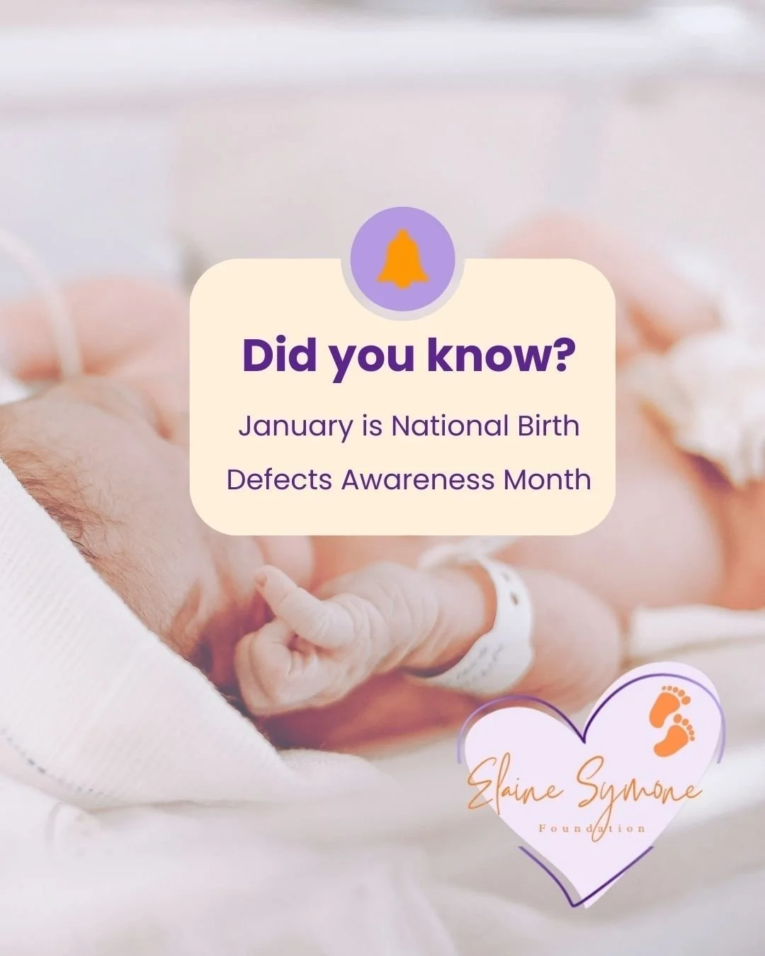 January is National Birth Defects Awareness Month, a time to honor the strength of NICU families and raise awareness of conditions that often lead to long NICU journeys. Our foundation is committed to supporting families with compassion, hope, and re