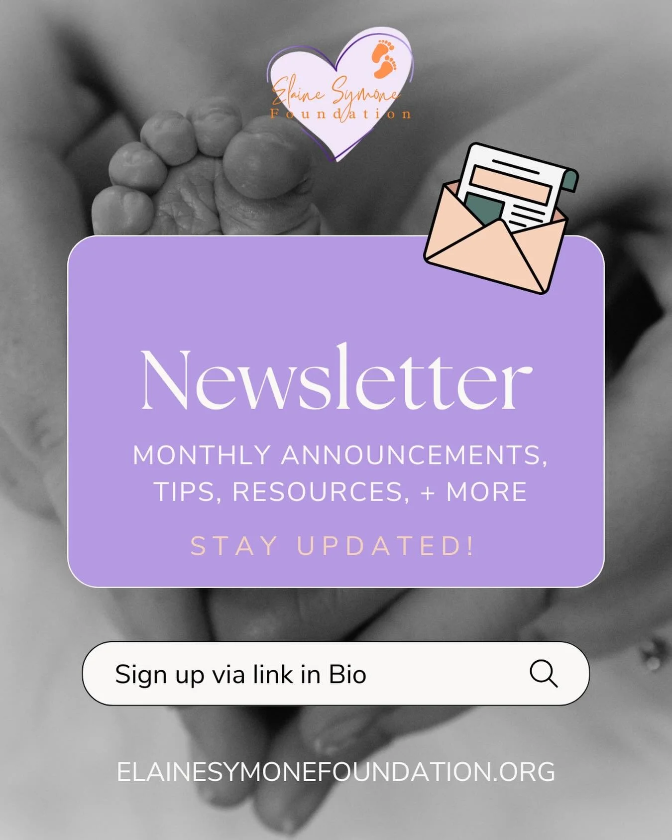 We finished out the month by sharing our first newsletter of 2026 yesterday!💜🧡 

Our newsletters reflect the heart of our mission through connection, compassion, and continued care for every family we serve.🌟

Subscribe now to make sure you don&rs