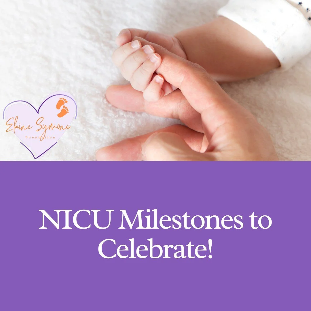 As the new year brings new milestones, we wanted to highlight some NICU milestones worth celebrating!💜

Every small step, whether big or tiny, is a victory worth honoring.✨ 

Just know that if your baby hasn&rsquo;t hit some of these yet, we hope th