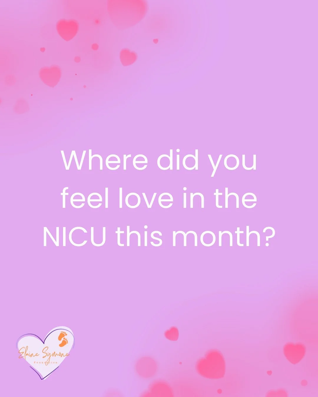 As February comes to a close, we&rsquo;re holding space for the ways love showed up in the NICU this month!

If you&rsquo;re comfortable, we invite you to share in the comments below.

Your story matters, and it&rsquo;s okay to simply read and hold s