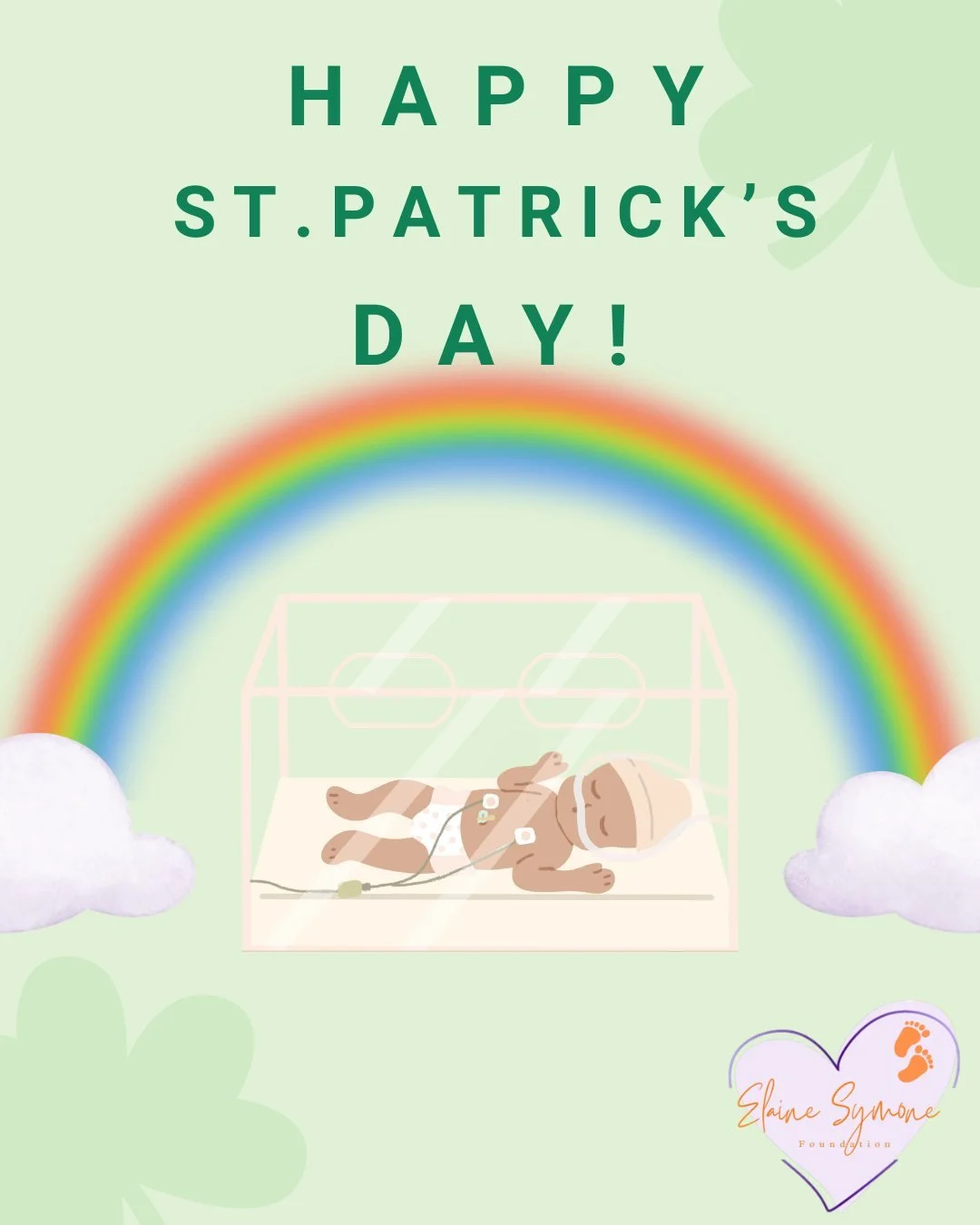Somewhere over every storm, there&rsquo;s a promise of hope. 🌈

This St. Patrick&rsquo;s Day, we&rsquo;re holding onto the promise that brighter days are coming for every NICU baby and their family. 🍀

You have our support now, and always.🧡

#NICU