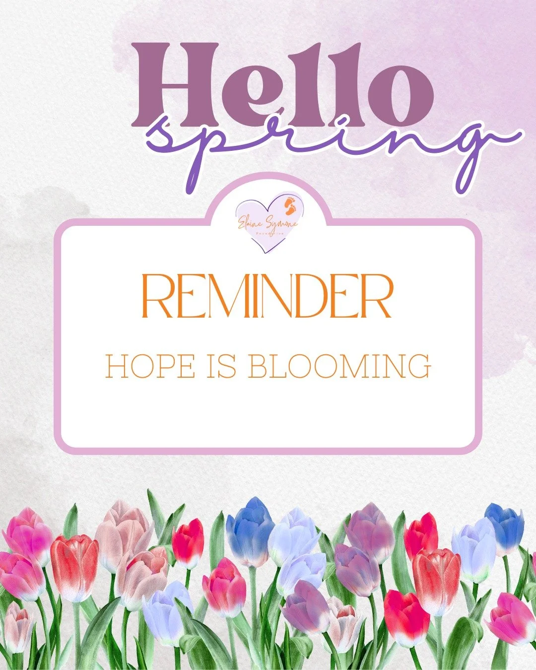 Spring is a season of growth. 🌱

Just like the flowers beginning to bloom, NICU babies grow stronger one small milestone at a time.

Today we celebrate every ounce gained, every breath strengthened, and every moment of hope.

Brighter days are bloom