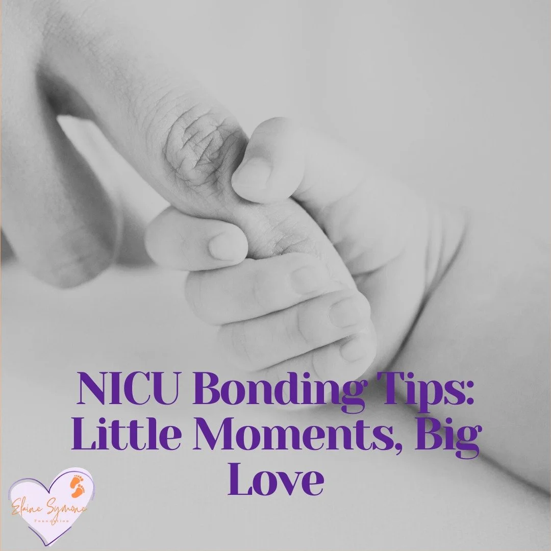 Even with wires and monitors, there are many ways to bond with your baby in the NICU. These small moments help your baby feel safe, loved, and comforted.

Your voice, your touch, and your presence mean everything to your baby.🧡 

Swipe for some bond