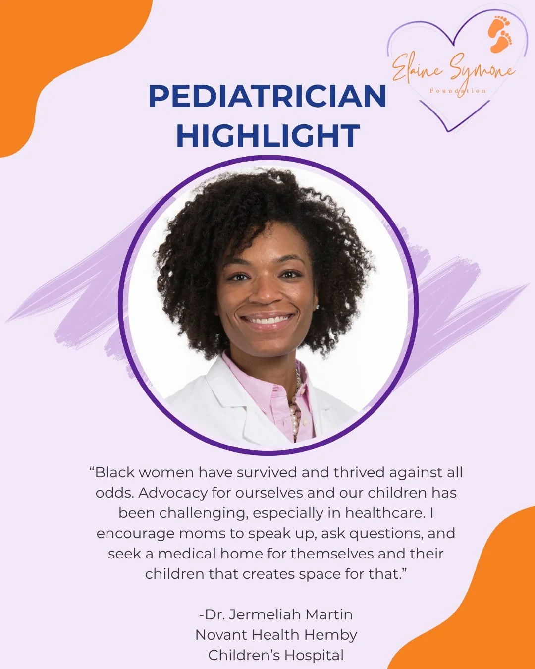 As we close out April, we continue to honor the voices, strength, and lived experiences of Black mothers beyond Black Maternal Health Week.

Dr. Martin&rsquo;s quote goes beyond words, it&rsquo;s a call to action. Every mother deserves to feel heard,