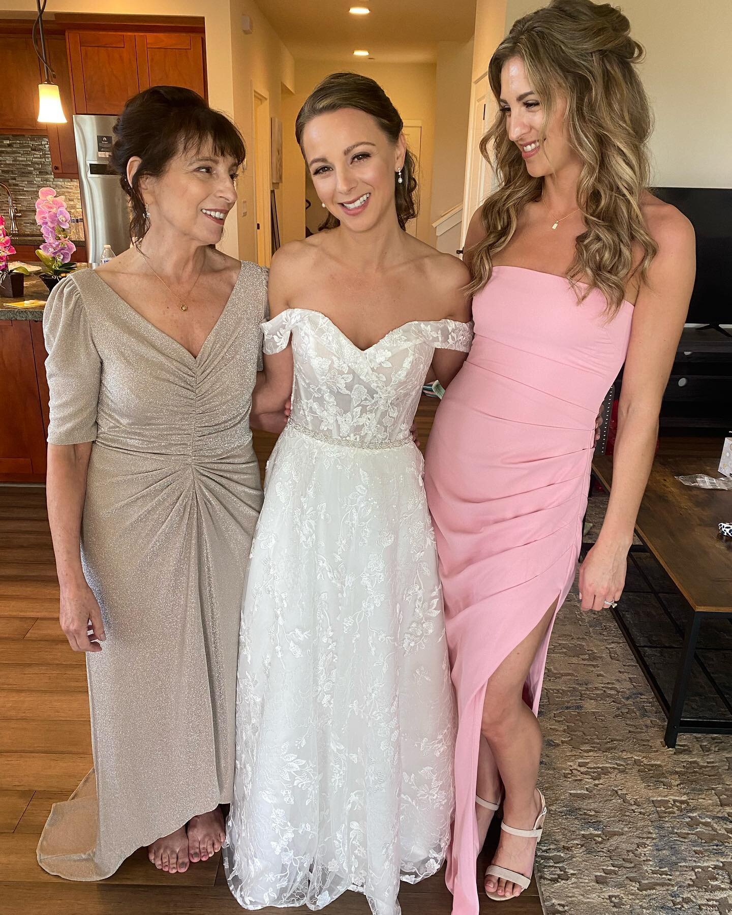 Mother Daughter Sister 

Natural glow for her wedding day 
#weddings#makeup#hair#updo#kauaiwedding#bridalparty#bridalhai#bridalmakeup