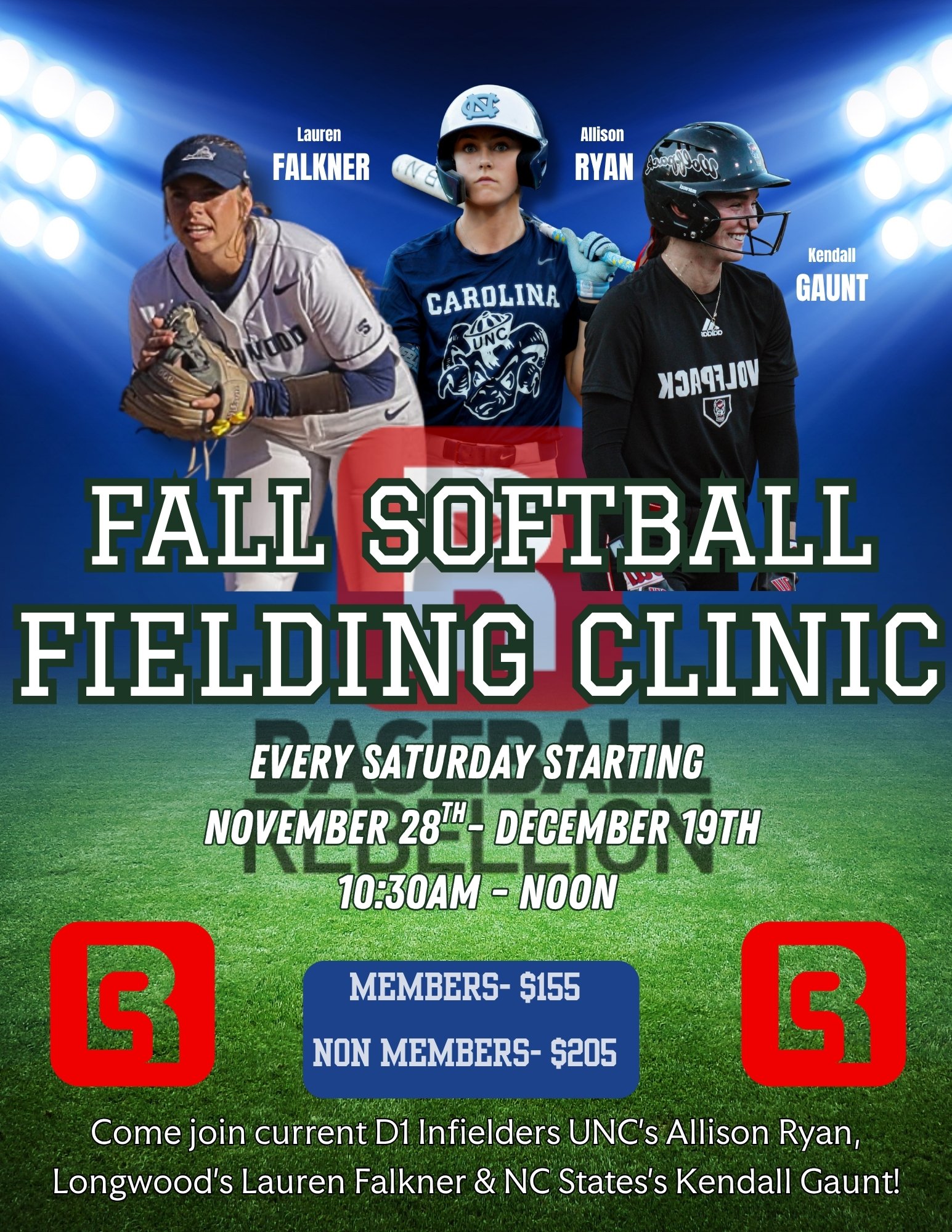 Fall Softball Fielding Clinic