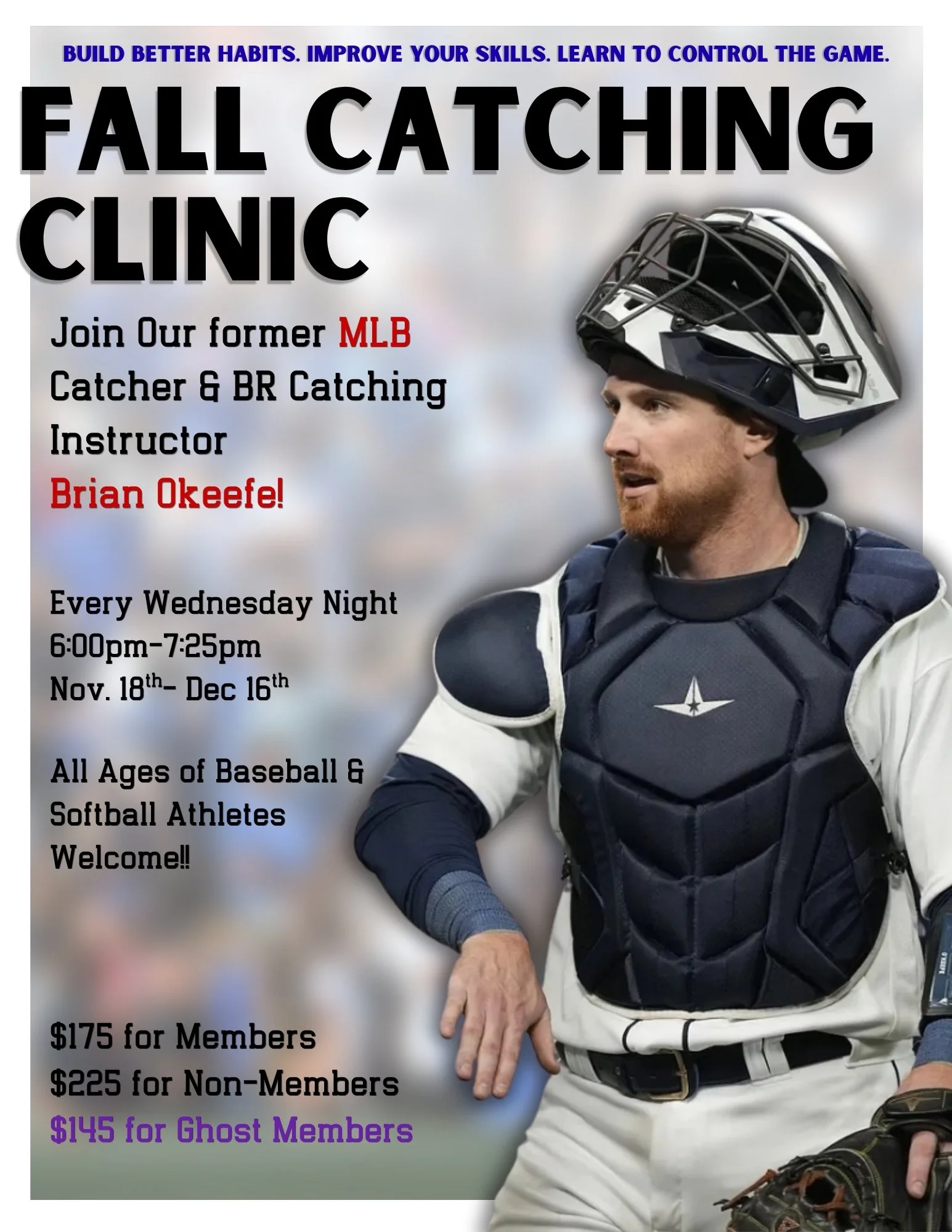 Fall Catching Clinic