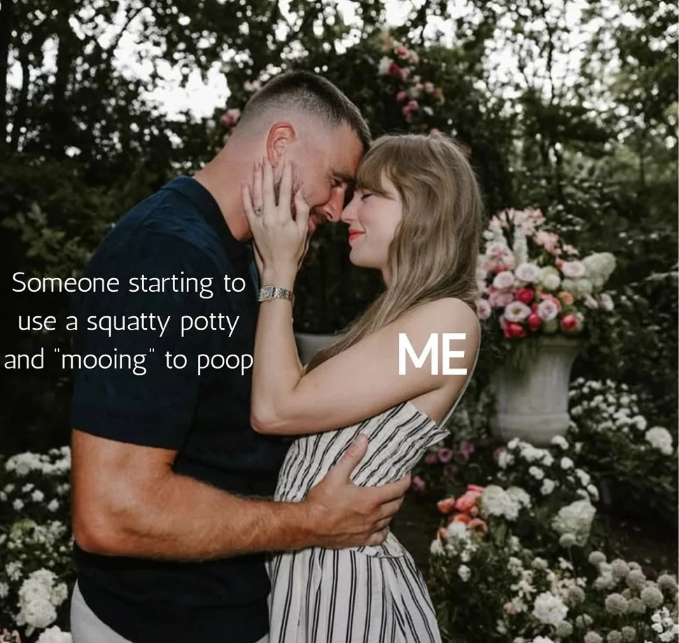 I mean, I had to✨🤍

I&rsquo;m always so excited when people make small tweaks to see big change. A squatty potty? Awesome! Doing core exercises even on those days that just don&rsquo;t feel easy? Amazing! 

Plus you know me- I&rsquo;m so passionate 
