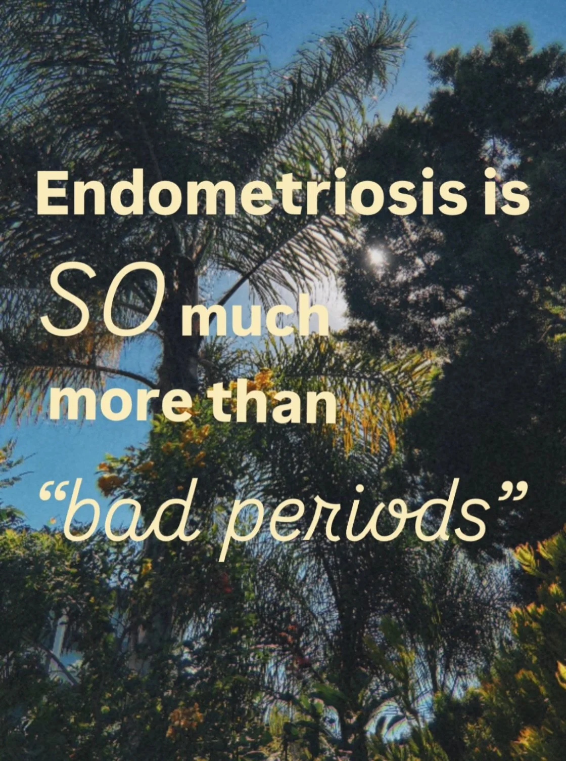 I say this every👏single👏day👏

Patients are so often dismissed because they &ldquo;don&rsquo;t have BAD periods&rdquo;. (Or ~ONLY~ have &ldquo;bad periods&rdquo;.)

They are not given the appropriate diagnosis of endo because they don&rsquo;t have 