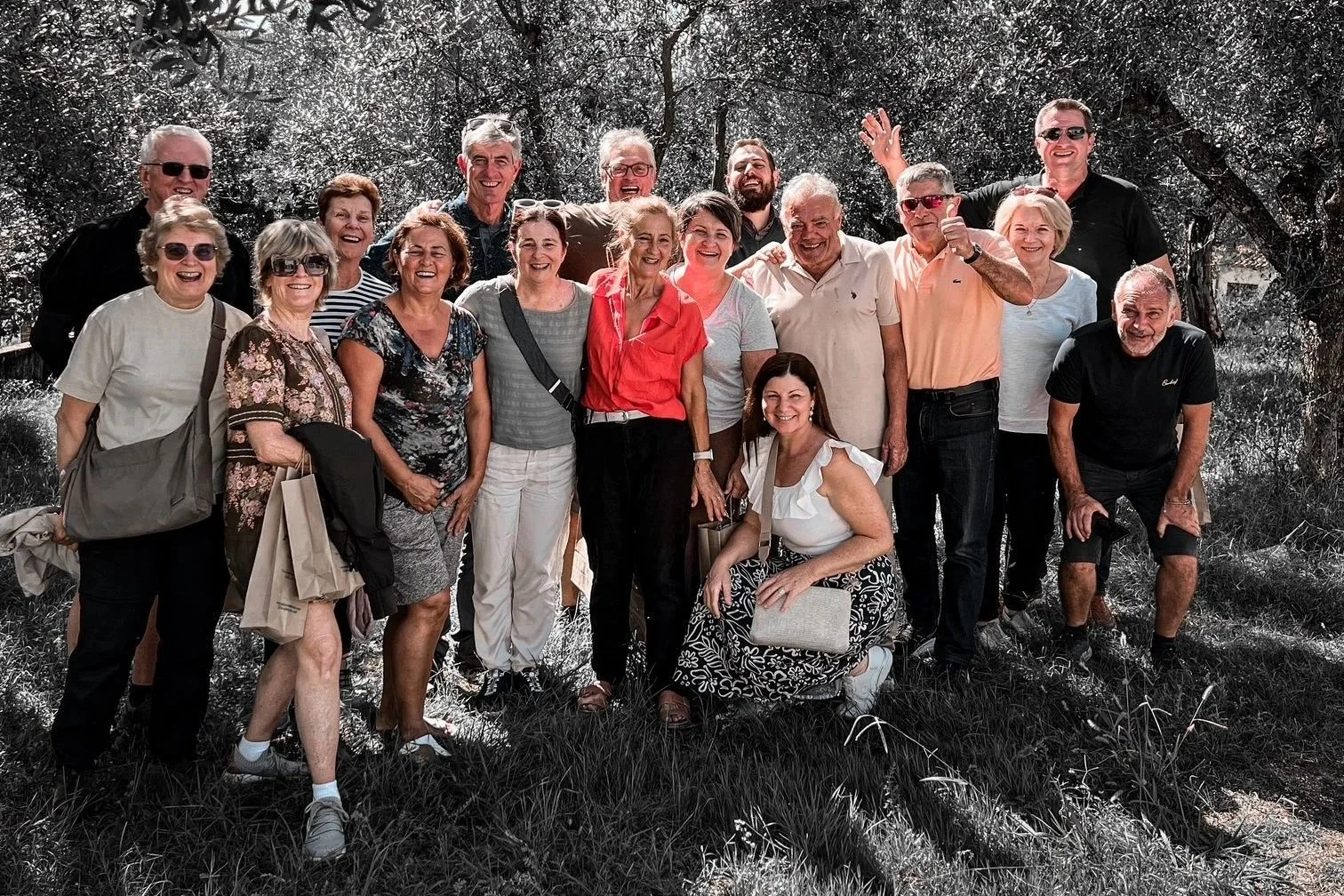 Antica Travel Co guests at La Ciera dei Colli Olive Farm in Ciociaria, the Wild Heart of Italy
