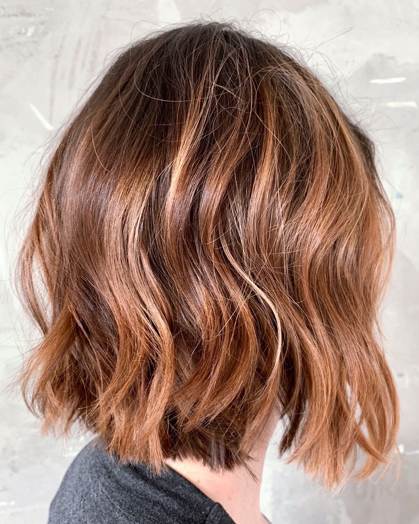 Dimensional copper bob by @topknottresses redheads can have fun with their color too! 🤗