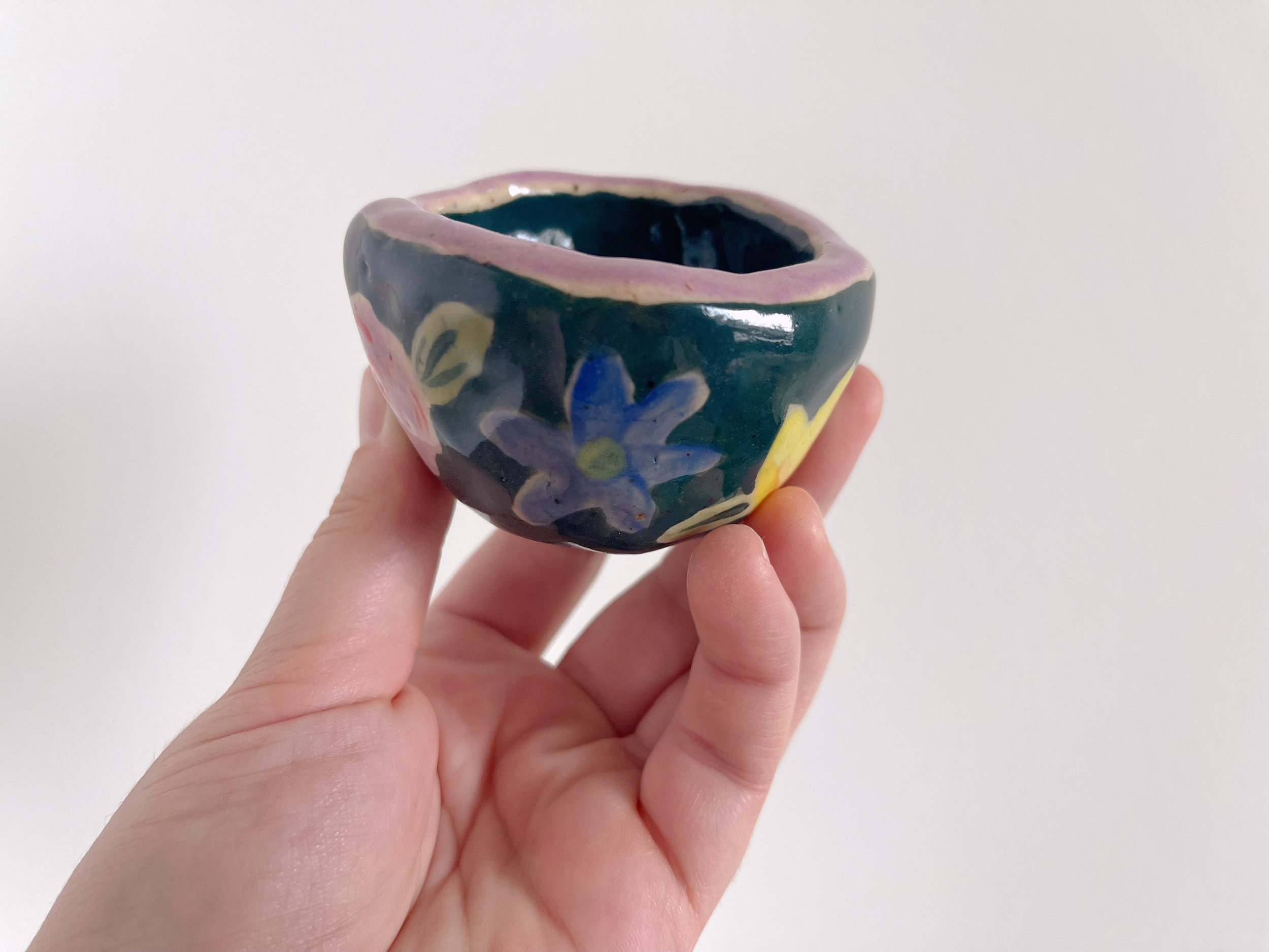 Sake Cup - Floral 2