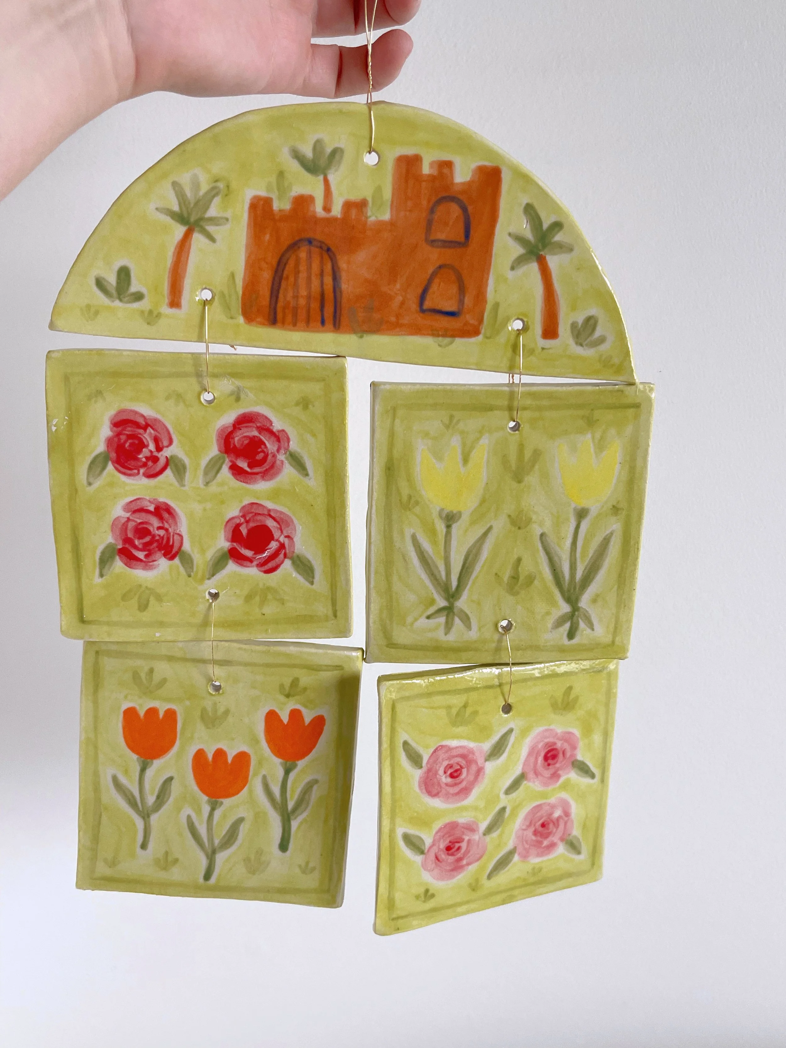 Alcazar Garden Wall Hanging