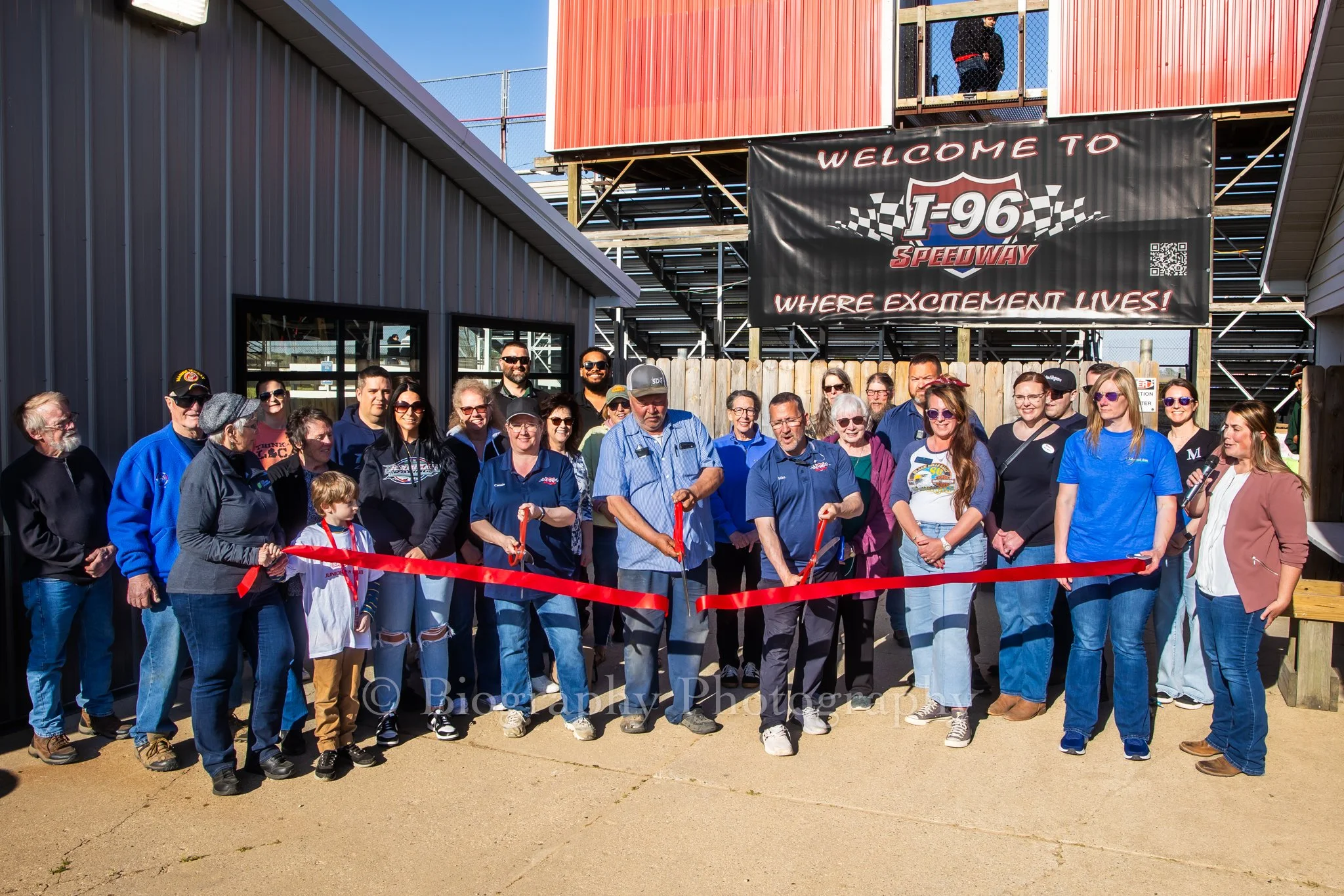  Ribbon cutting for I-96 Speedway with Ionia Chamber of Commerce  