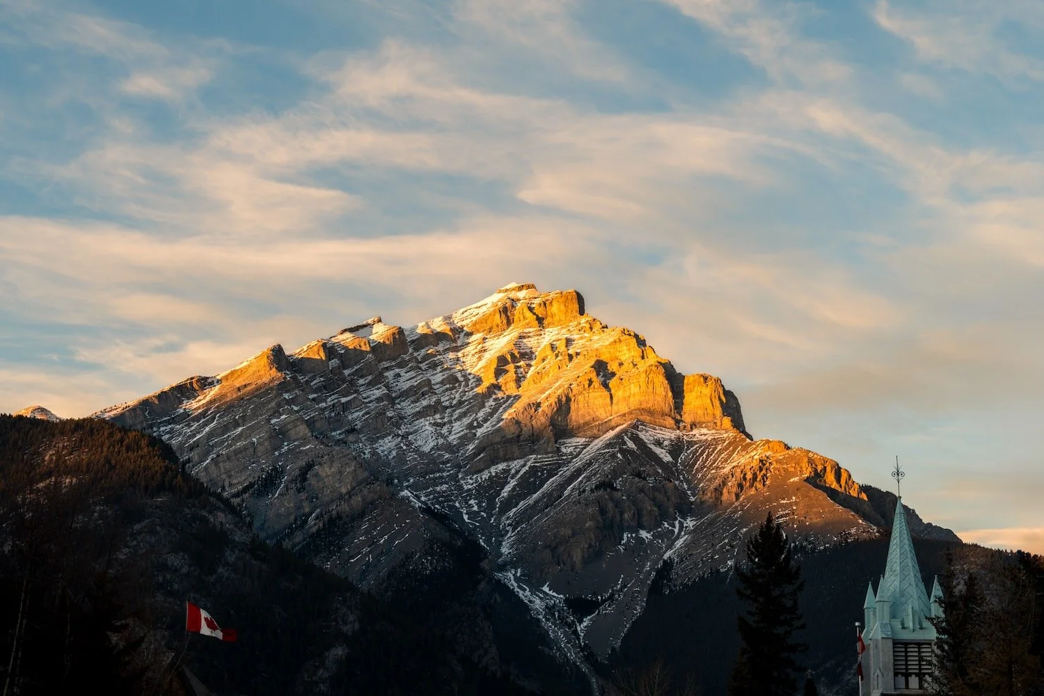 Cascade Mountain at sunset_Banff National Park_Robert Massey Photography.jpeg