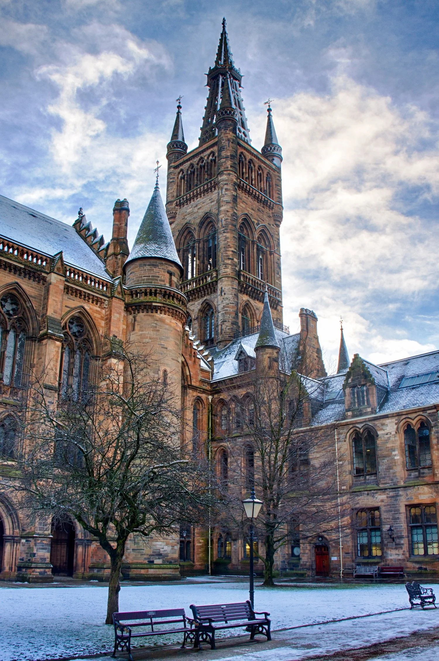 University of Glasgow Courtyard_Glasgow Scotland_Robert Massey Photography.jpeg