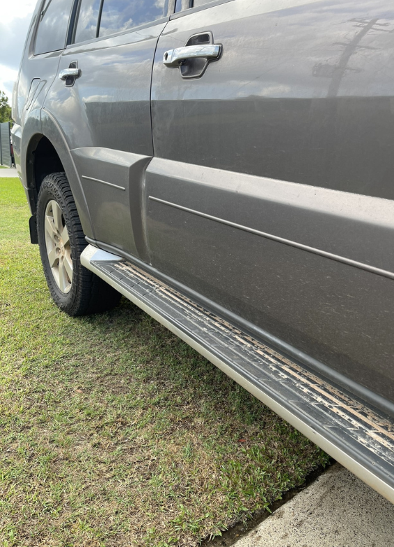 Before - Mitsubishi Pajero exterior - Trinity Beach