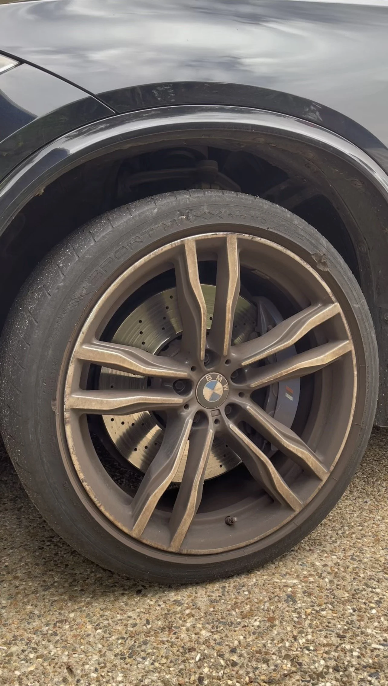 Before - BMW X5 wheel - Trinity Park