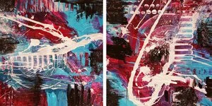 The Pursuit of Pleasure (Diptych)