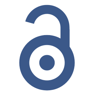 Blue open access symbol