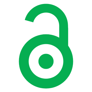 Green open access icon