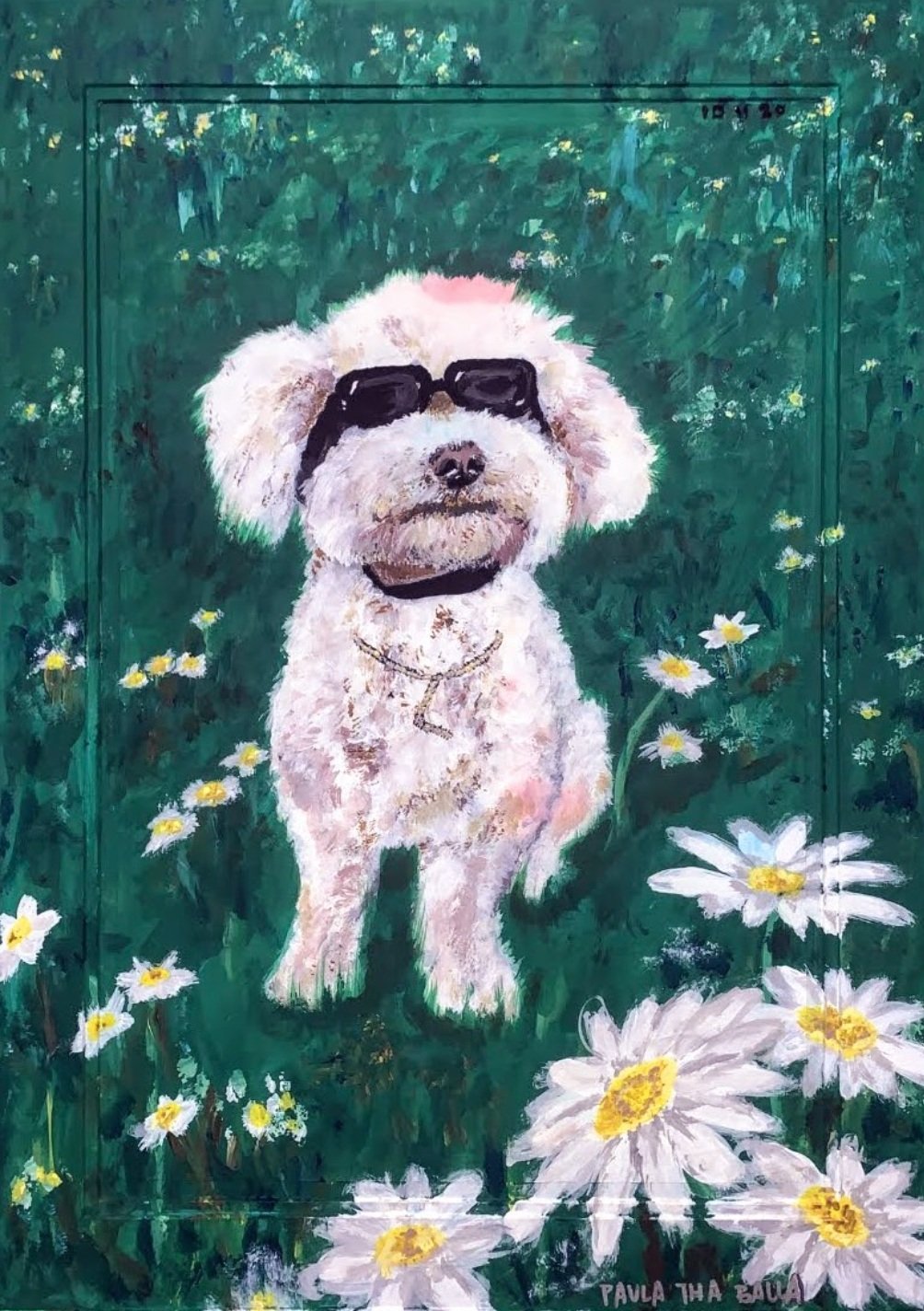 london with daisies