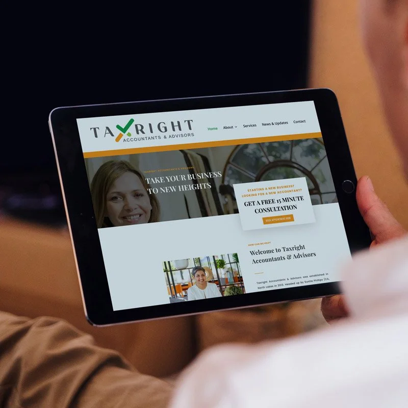 accountant website digital assets