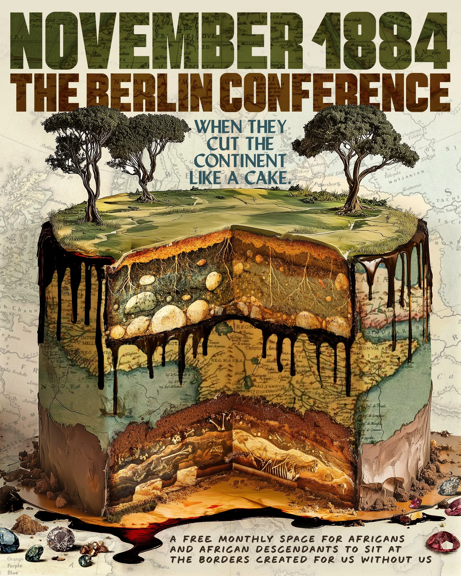 November 1884 The Berlin Conference : When They Cut The Continent Like A Cake