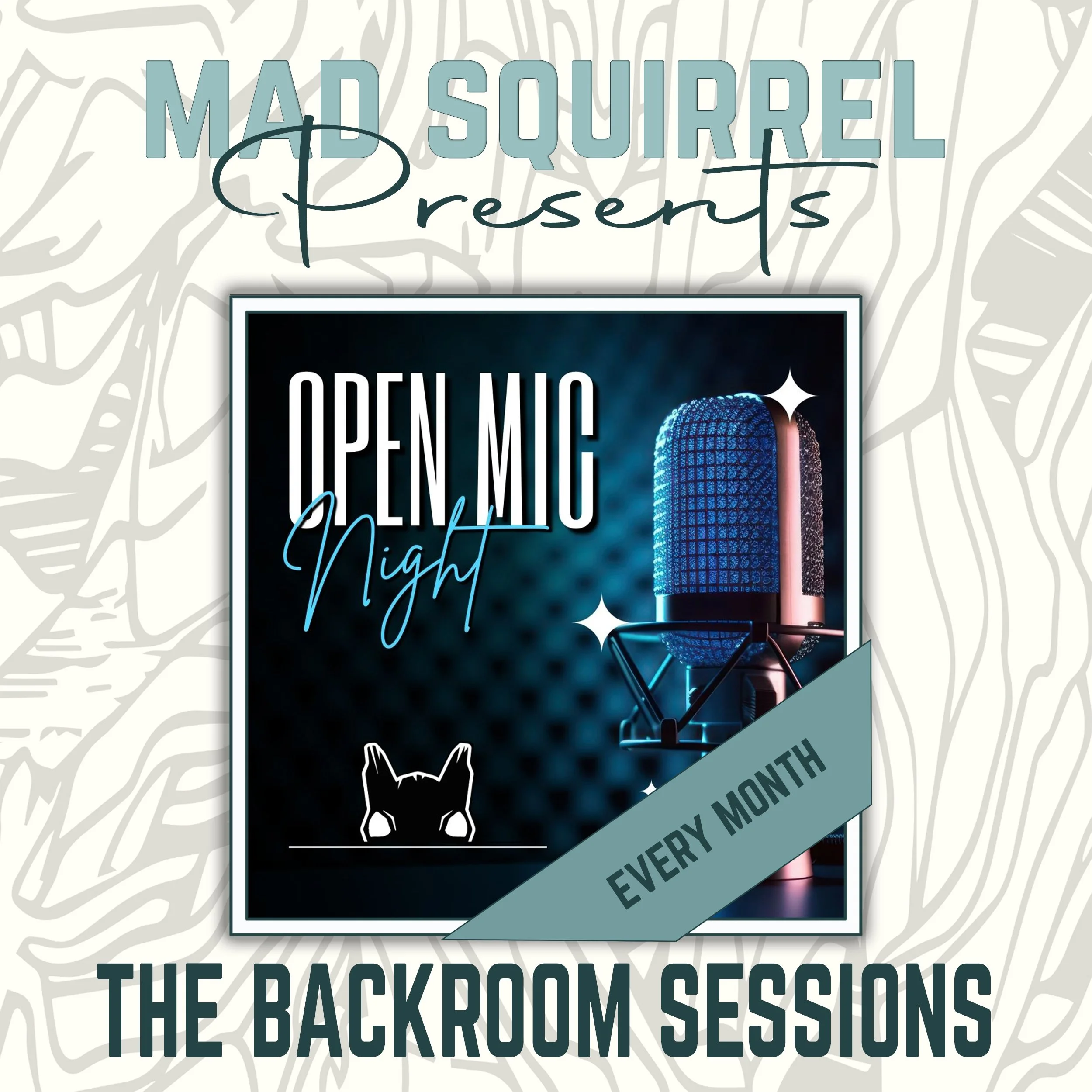 THE BACKROOM SESSIONS OPEN MIC NIGHT