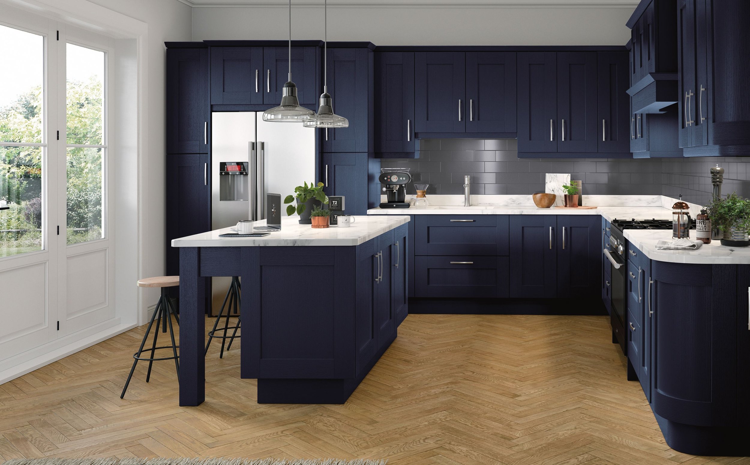 5 Piece Fenwick - Marine Blue
