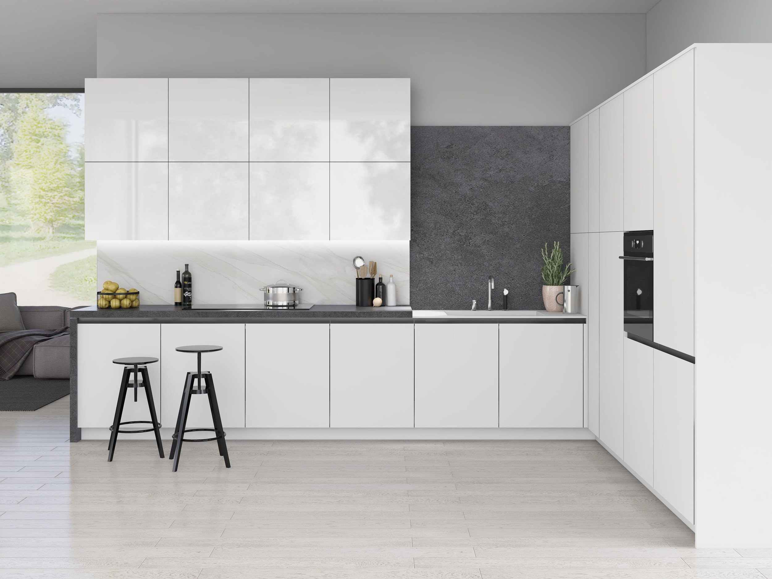 Edged Vaasa - Gloss White