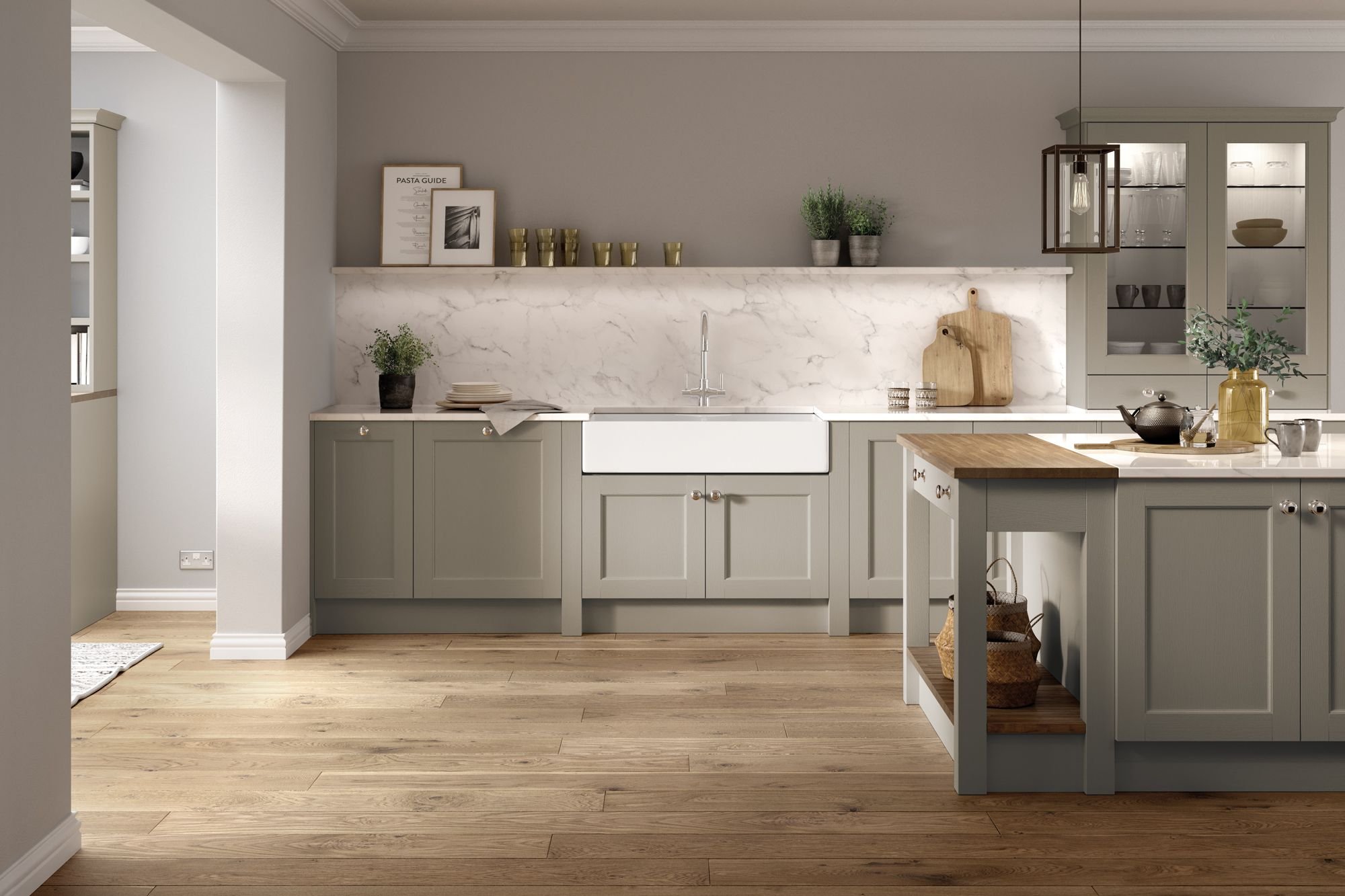 5 Piece Bastille - Taupe