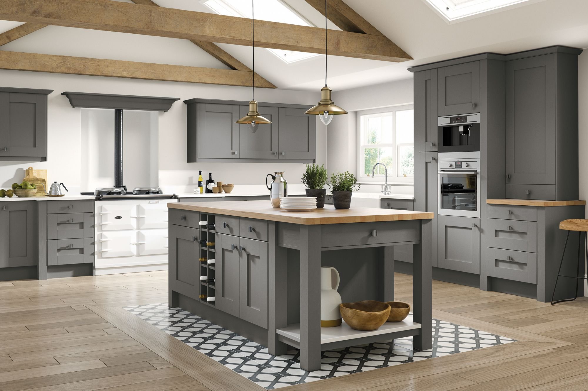 5 Piece Fenwick - Dust Grey