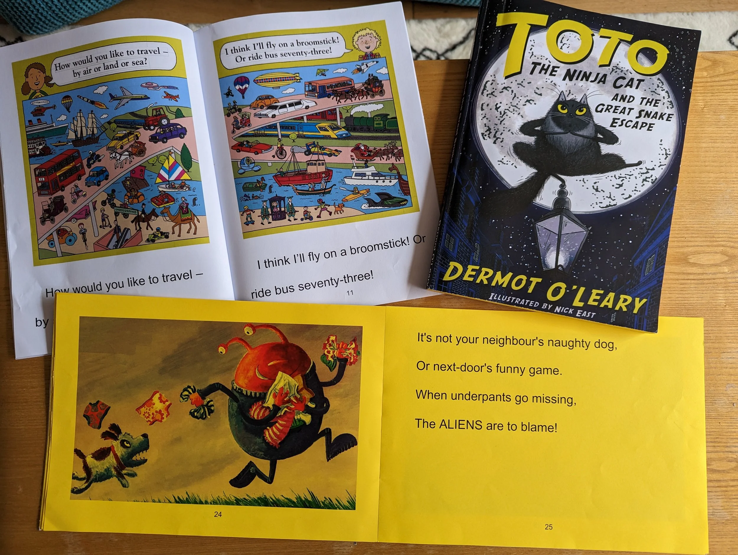 Large print picture books from CustomEyes Books