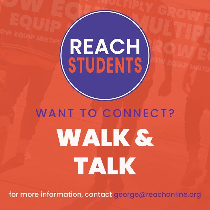 Want to meet up for a socially distant walk? Get in touch at george@reachonline.org #students #leicester #church #community #family @DMUCU @leicesterunicu