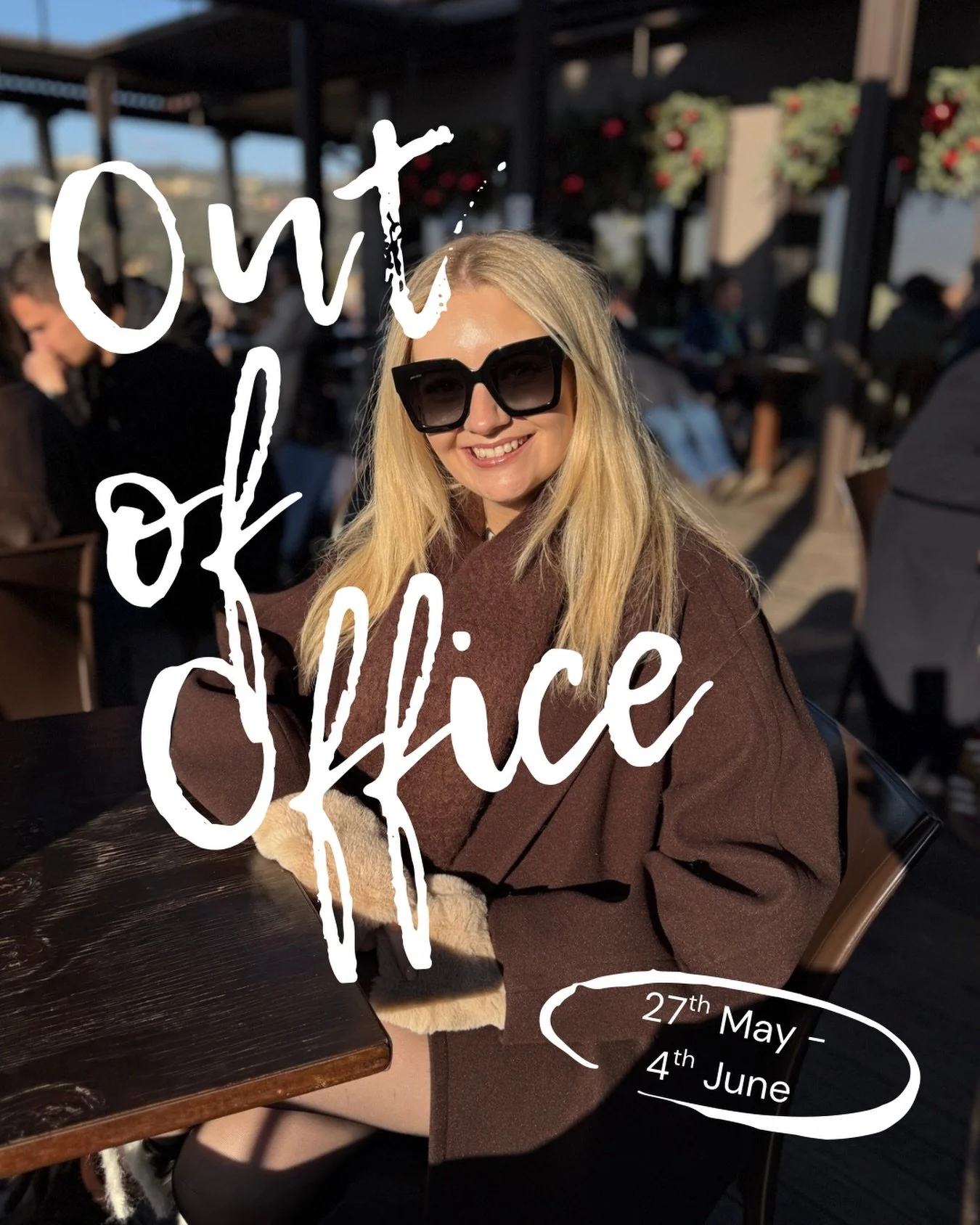 IMPORTANT CLIENT INFO BELOW ⬇️ 

OLMO will be closed between Wednesday 27th May to Thursday 4th June &amp; will reopen on Friday 5th June 🗓️ 

Can I ask a special favour though!?

As I&rsquo;m not the best at switching off from my business (since I&