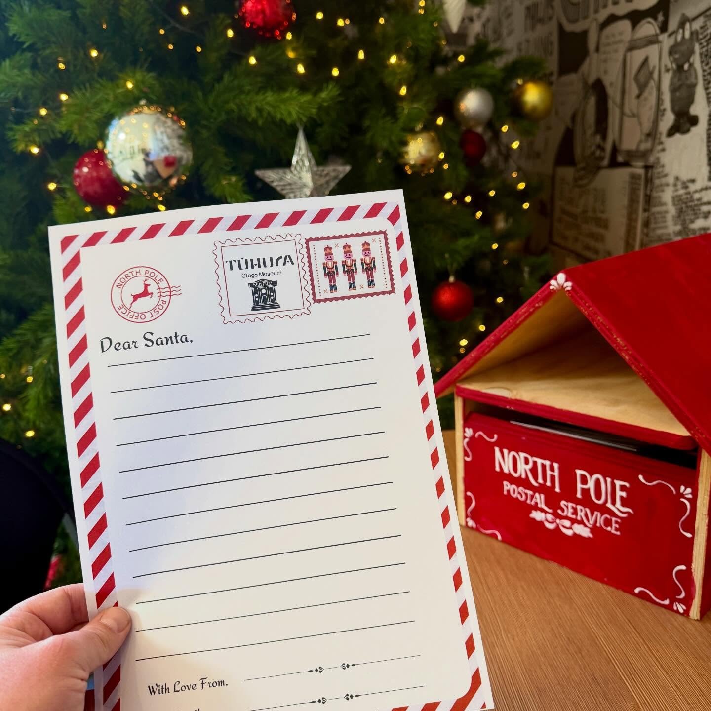 Only 7 more sleeps until Santa arrives 🎅

Come in and write him a letter - wishlist, wishes, or just a friendly hello.